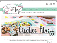 Tablet Screenshot of craftwithmay.com